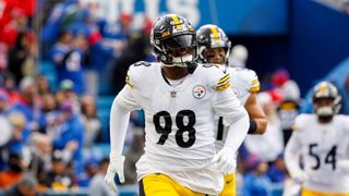 Could Steelers 2nd-Year DL DeMarvin Leal Seize A New Role On Defense In 2023? (Pittsburgh Steelers). Photo by Matt Durisko / AP